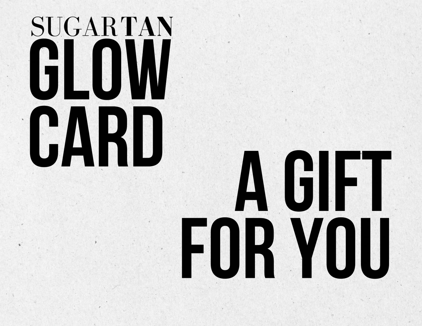 SUGARTAN Gift Card